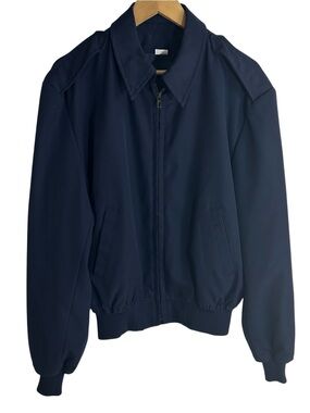 Vintage Men's Air Force Uniform Zip-Up Bomber Jacket Size